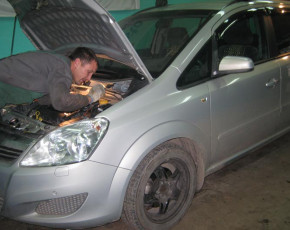 Установка ГБО Opel Zafira