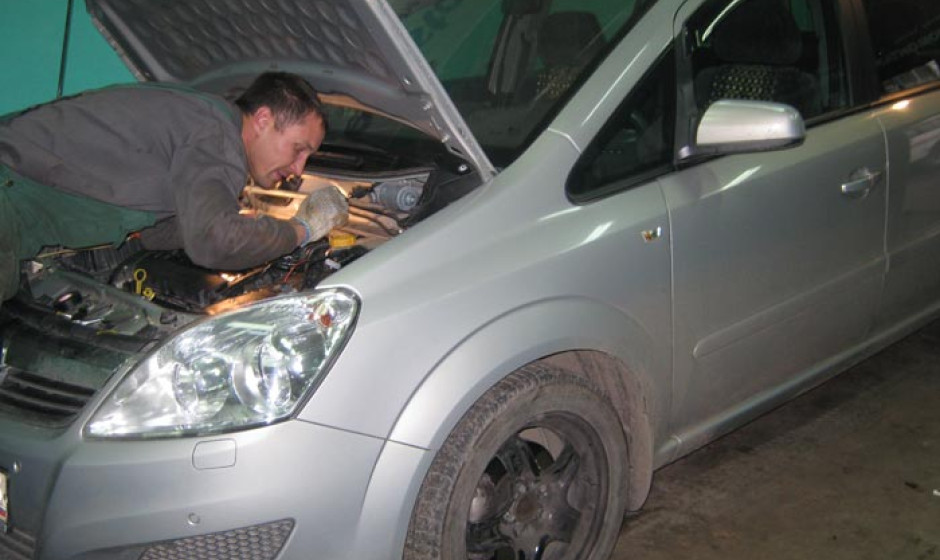 Установка ГБО Opel Zafira